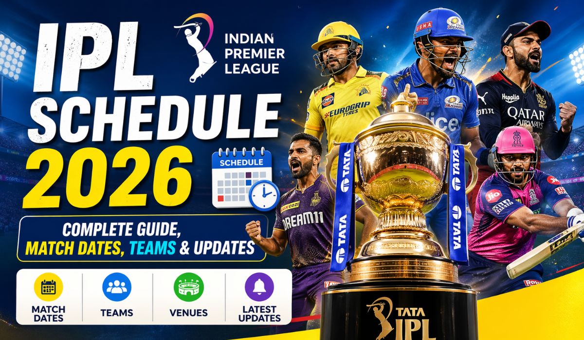 IPL Schedule 2026
