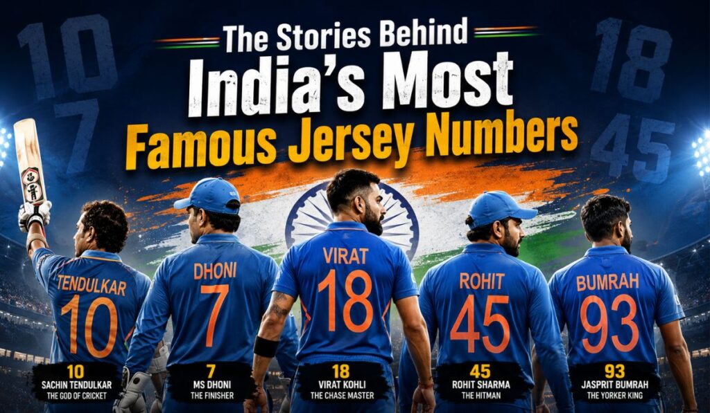 The Stories Behind India’s Most Famous Jersey Numbers