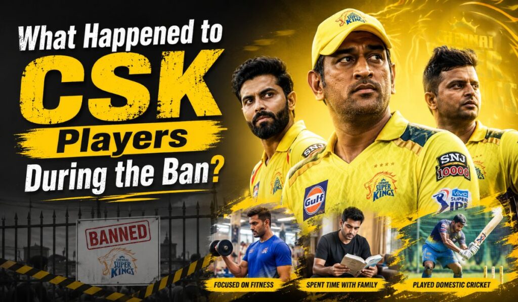 What Happened to CSK Players During the Ban
