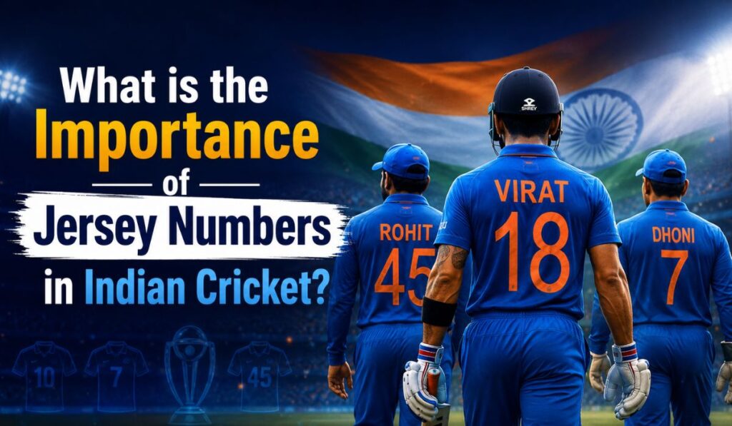 What is the Importance of Jersey Numbers in Indian Cricket