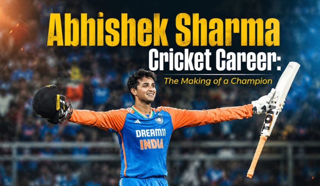 Abhishek Sharma Cricket Career