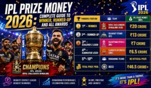 IPL Prize Money 2026: Complete Guide to Winner, Runner-Up and All Awards