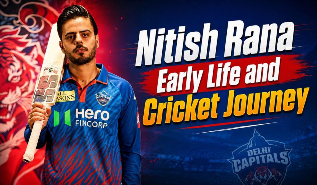 Nitish Rana Early Life and Cricket Journey