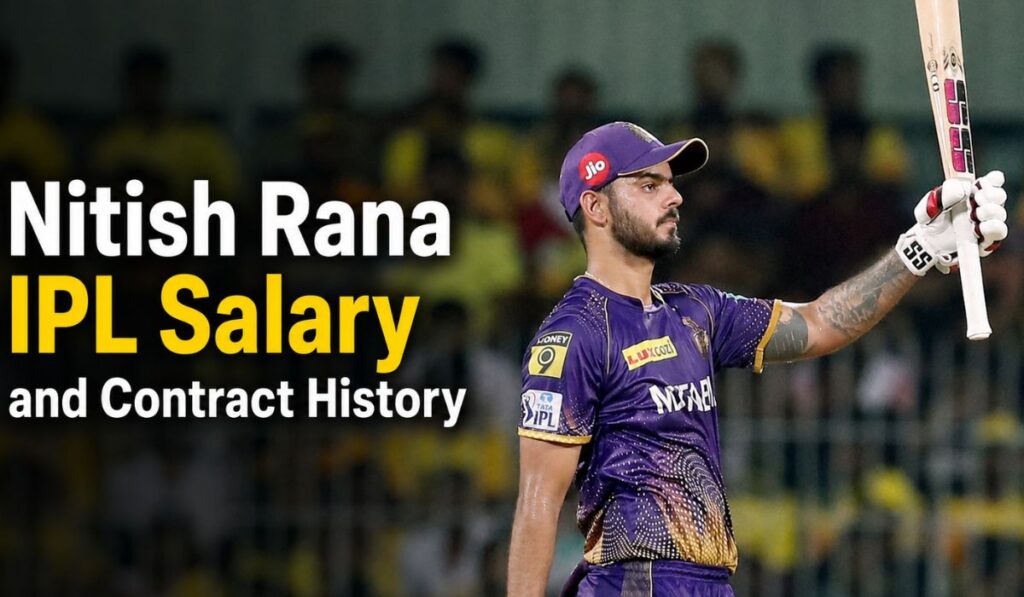 Nitish Rana IPL Salary and Contract History