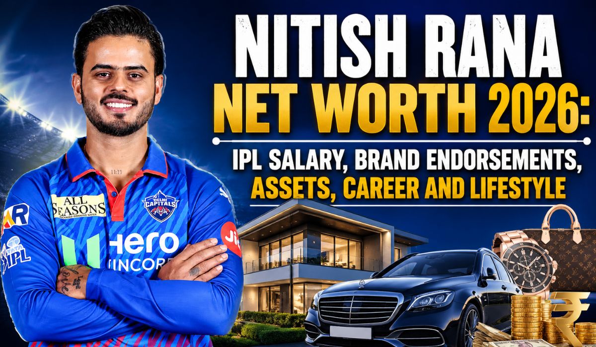 Nitish Rana Net Worth