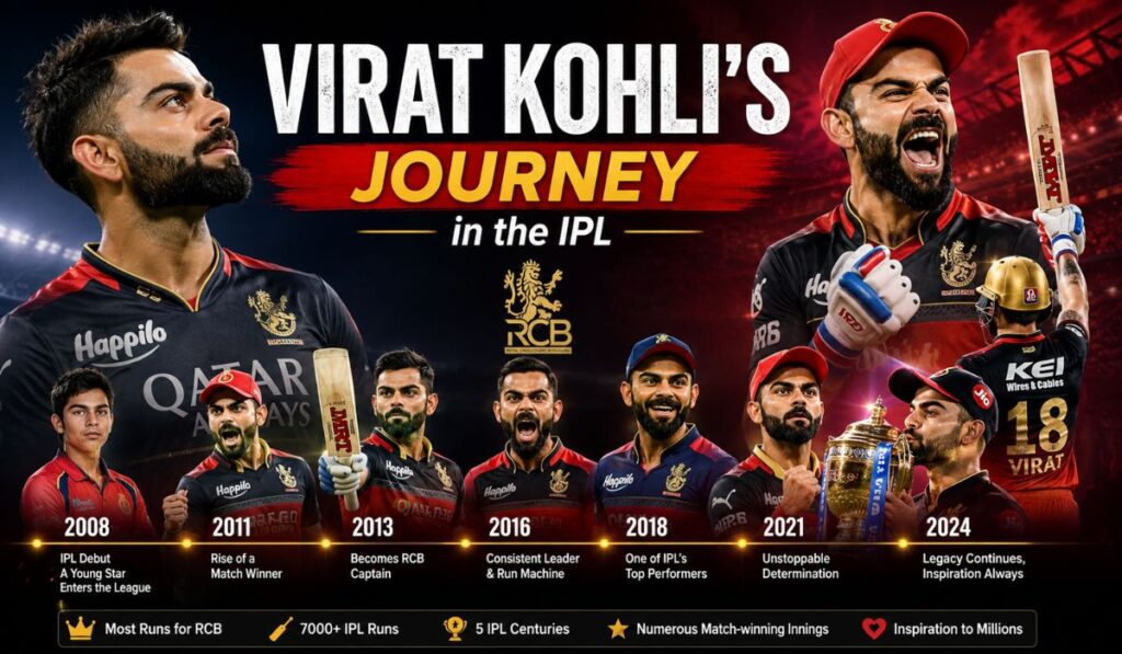 Virat Kohli's Journey in the IPL