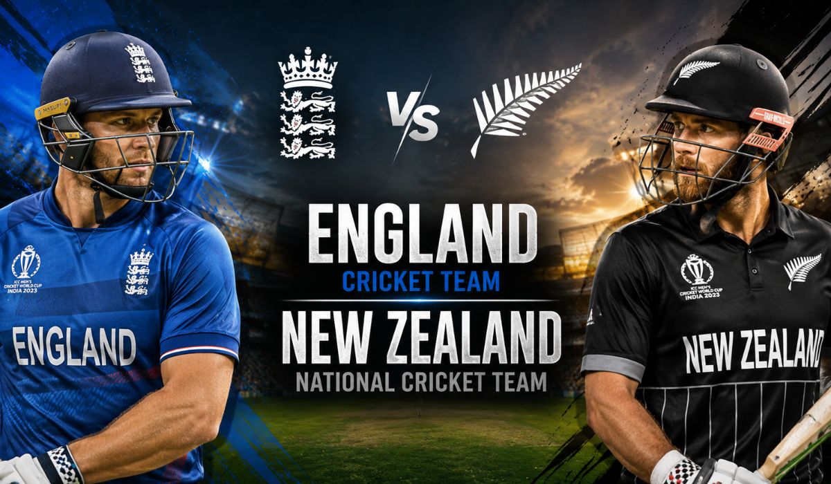 England Cricket Team vs New Zealand National Cricket Team Match Scorecard