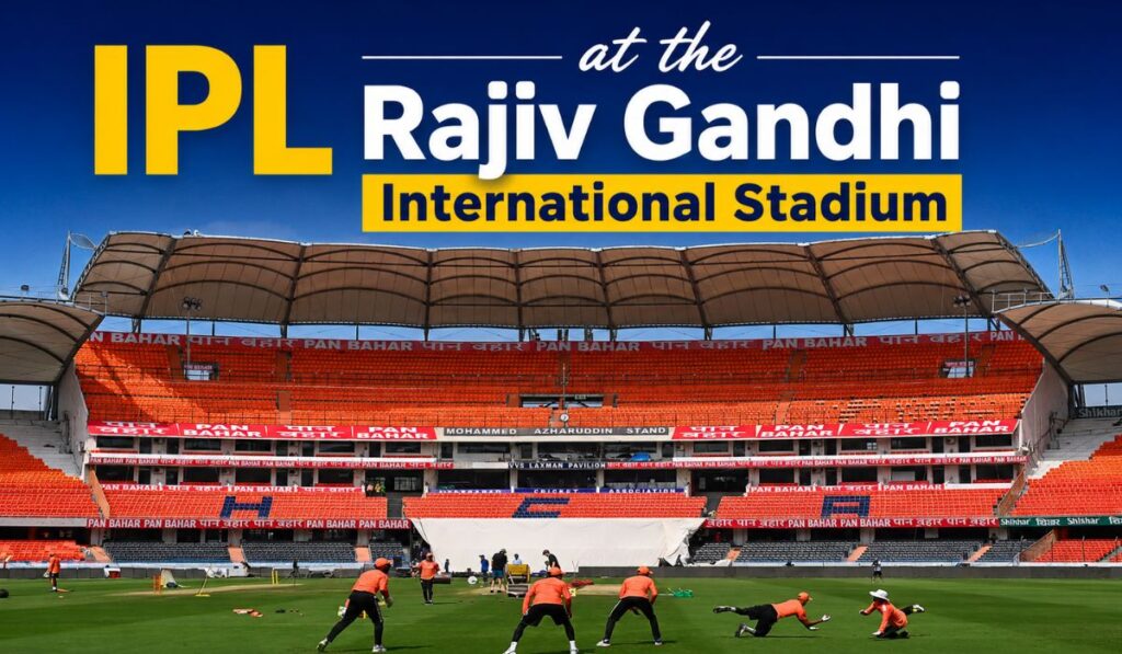 IPL at the Rajiv Gandhi International Stadium