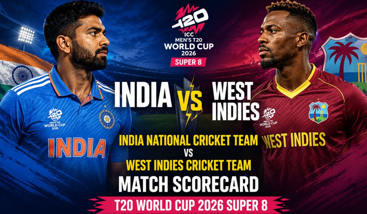 India National Cricket Team vs West Indies Cricket Team Match Scorecard
