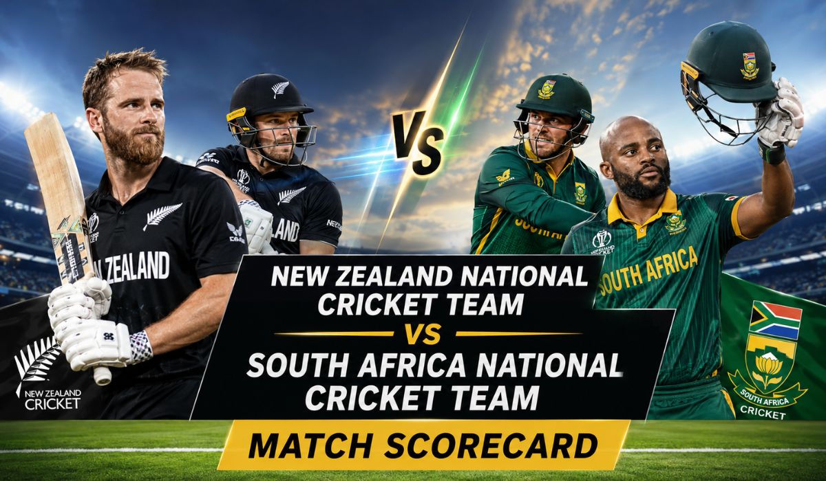 New Zealand National Cricket Team vs South Africa National Cricket Team Match Scorecard