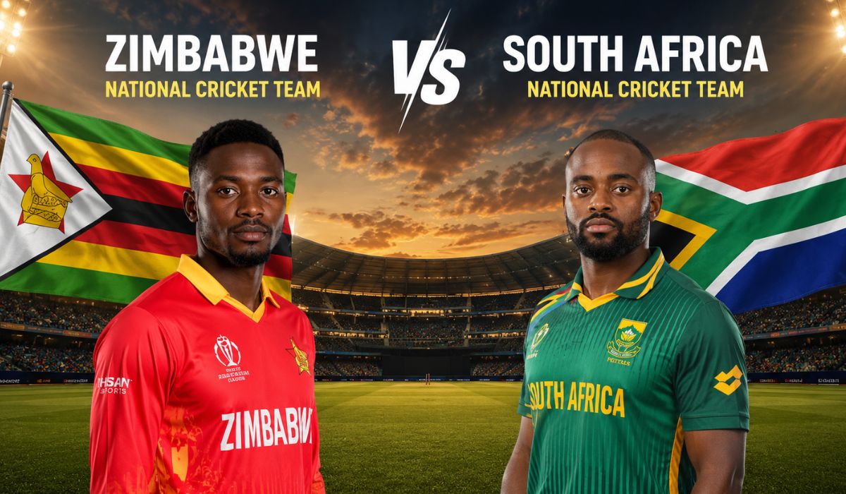 Zimbabwe National Cricket Team vs South Africa National Cricket Team Match Scorecard