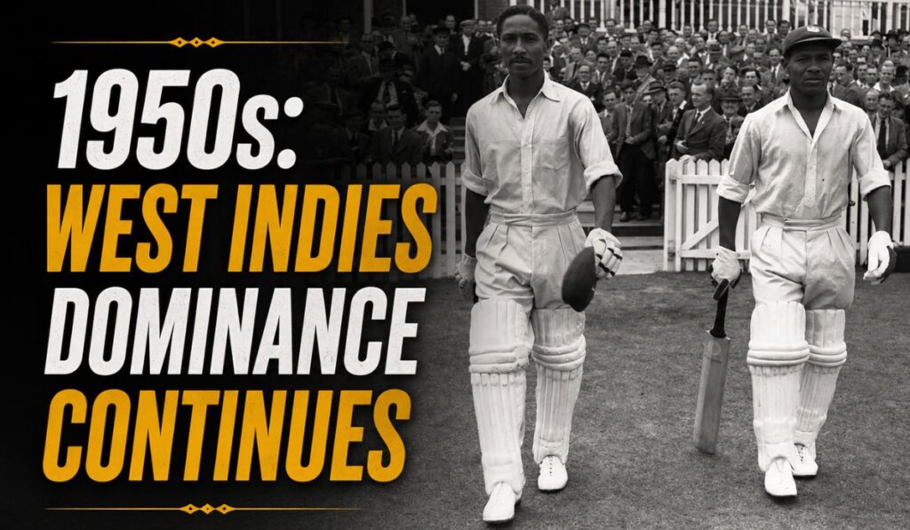 1950s West Indies Dominance Continues