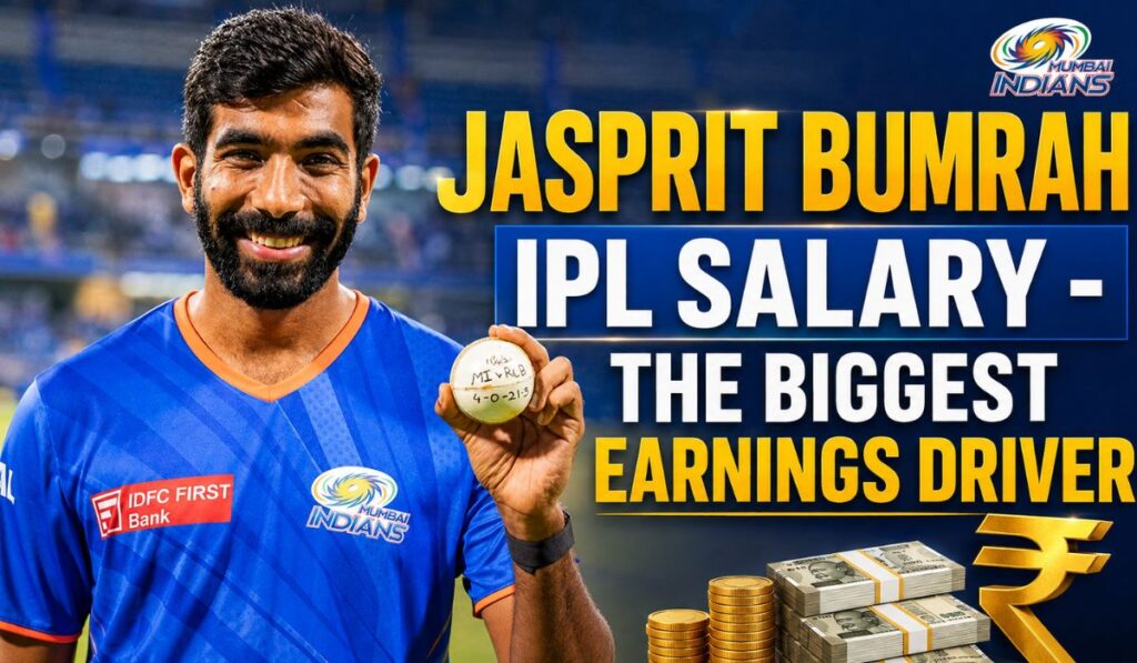 Jasprit Bumrah IPL Salary - The Biggest Earnings Driver