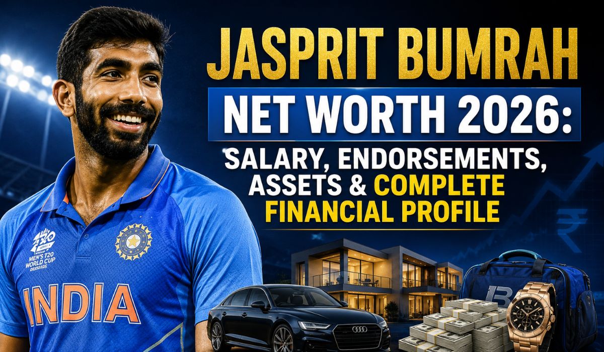 Jasprit Bumrah Net Worth 2026 Salary, Endorsements, Assets and Complete Financial Profile