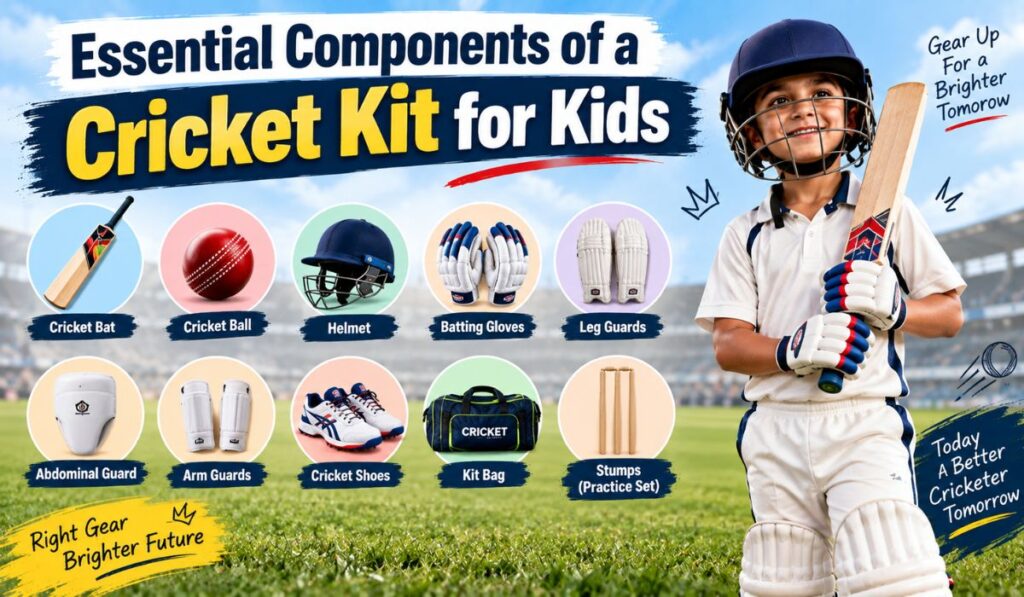 Essential Components of a Cricket Kit for Kids