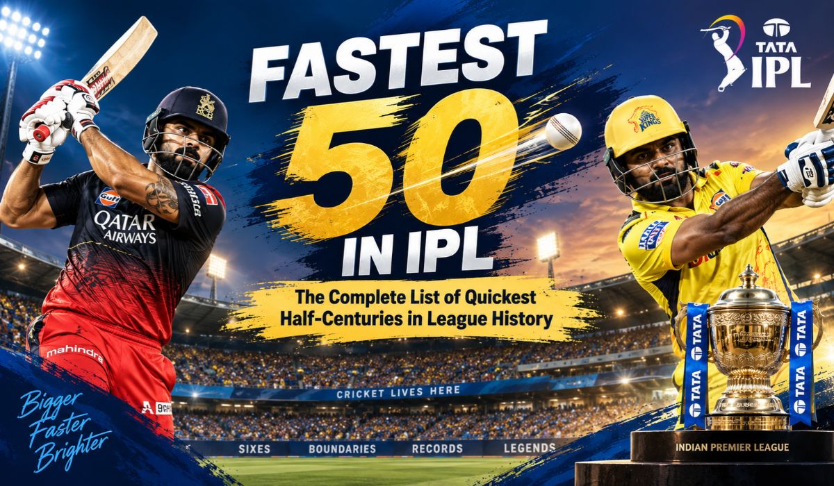Fastest 50 in IPL