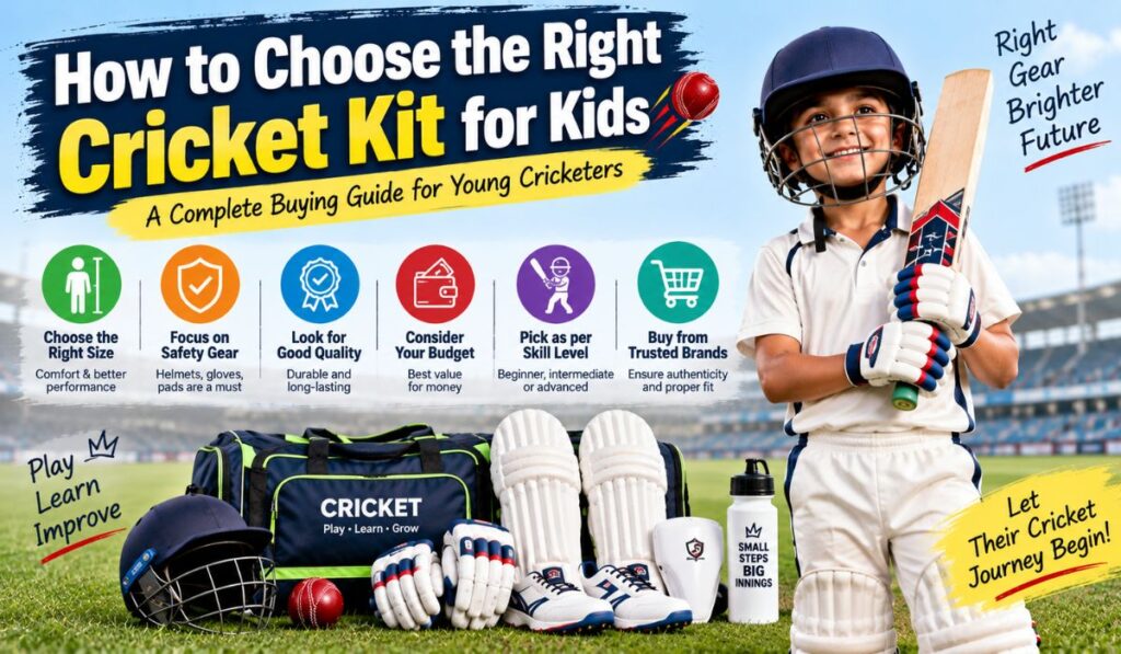 How to Choose the Right Cricket Kit for Kids