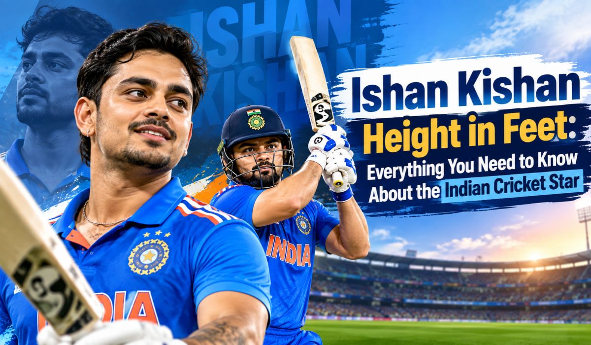 Ishan Kishan Height in Feet