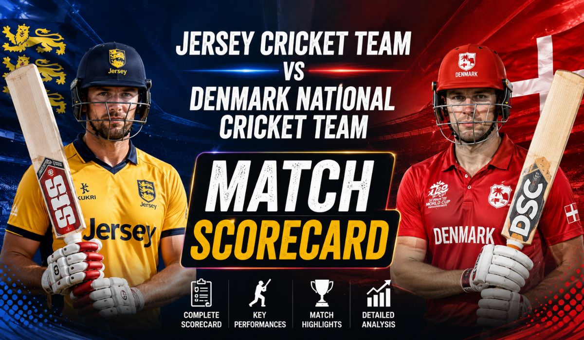 Jersey Cricket Team vs Denmark National Cricket Team Match Scorecard