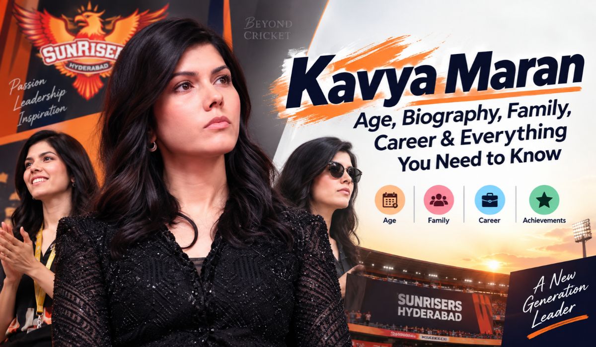 Kavya Maran Age, Biography, Family, Career, Everything You Need to Know
