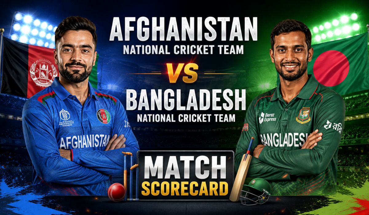 afghanistan national cricket team vs bangladesh national cricket team match scorecard