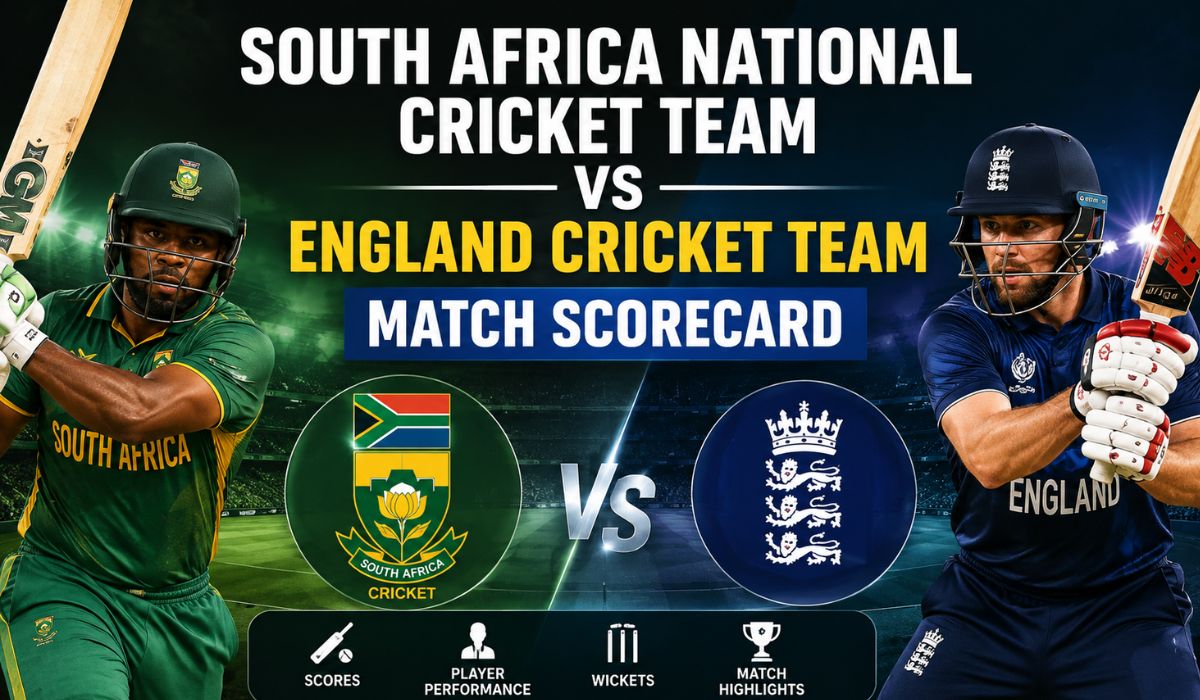 south africa national cricket team vs england cricket team match scorecard