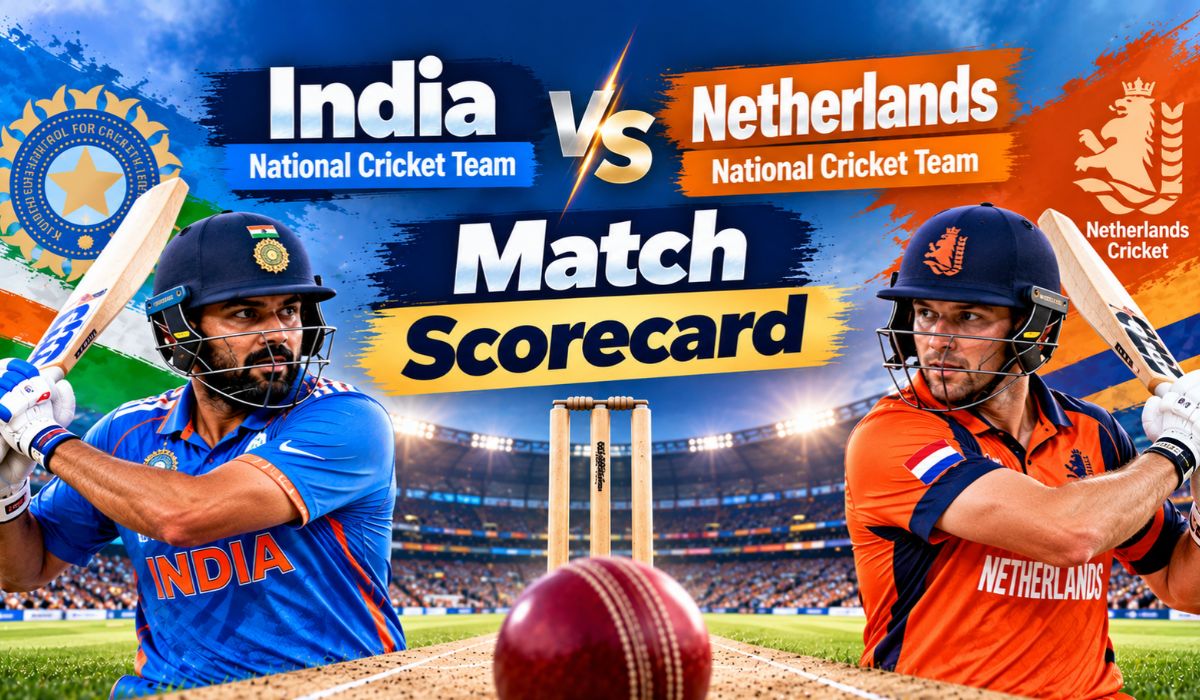 India National Cricket Team vs Netherlands National Cricket Team Match Scorecard