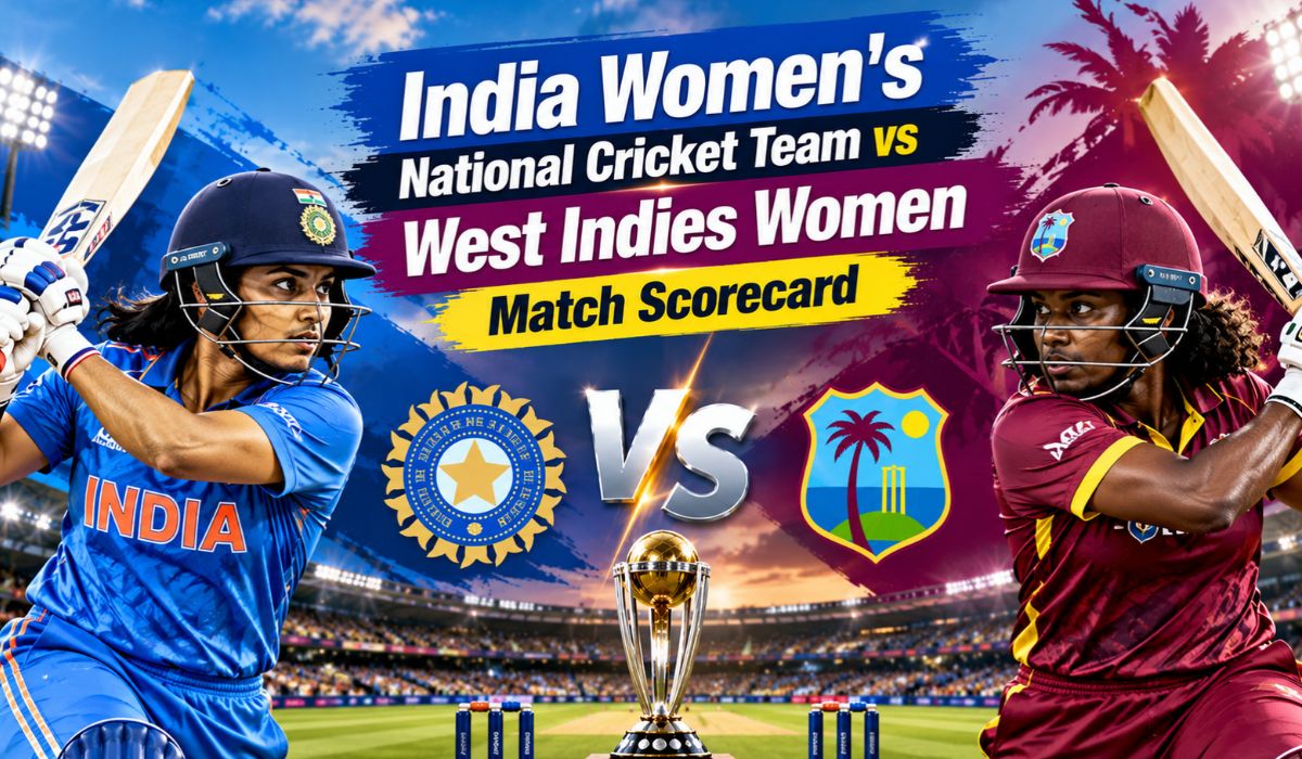 India Women National Cricket Team vs West Indies Women Match Scorecard