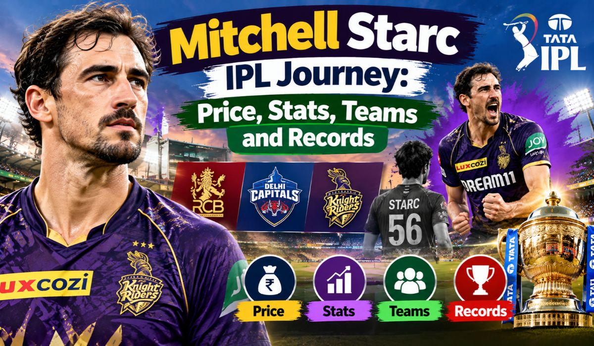 Mitchell Starc IPL journey