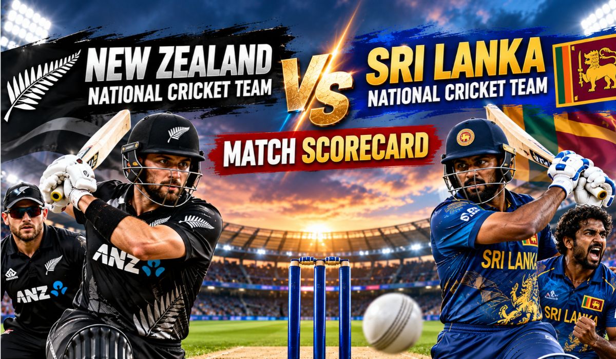 New Zealand National Cricket Team vs Sri Lanka National Cricket Team Match Scorecard