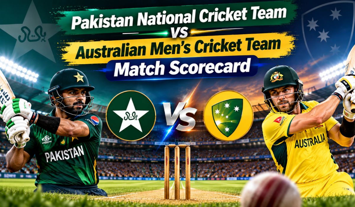 Pakistan National Cricket Team vs Australian Men Cricket Team Match Scorecard