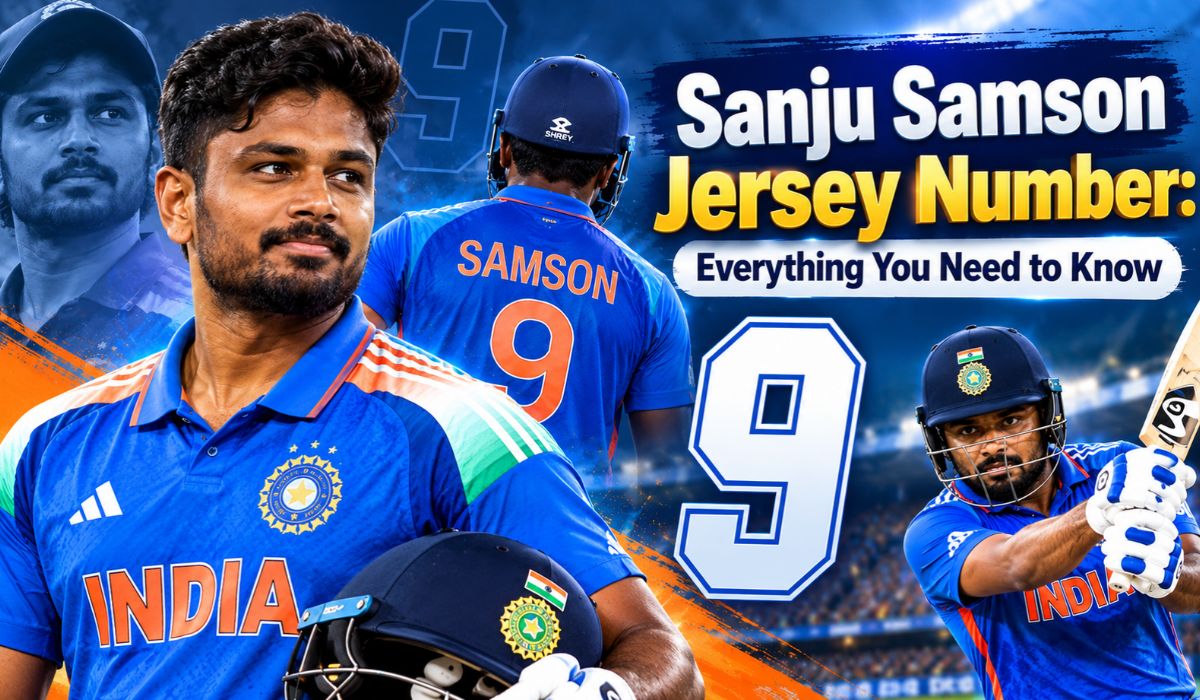 Sanju Samson Jersey Number